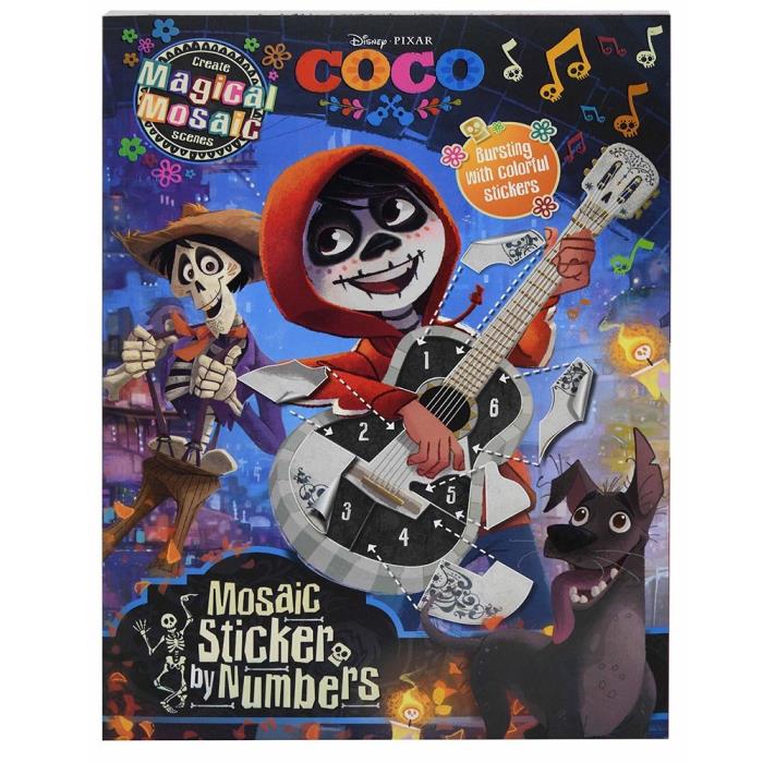 COCO STICKER BY NUMBER BOOK